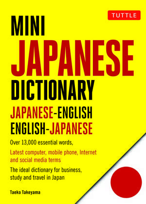 Mini Japanese Dictionary: Japanese-English, English-Japanese (Fully Romanized) de Yuki Shimada