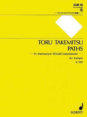 Paths: For Trumpet de Toru Takemitsu