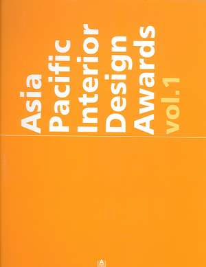 Asia Pacific Interior Design Awards vol. 1 de Metto Books