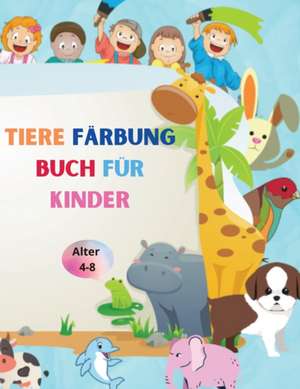 Uigres, U: Tiere Färbung Buch für Kinder