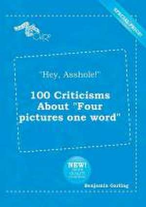 Hey, Asshole! 100 Criticisms about Four Pictures One Word de Benjamin Garling