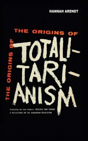 The Origins of Totalitarianism de Hannah Arendt