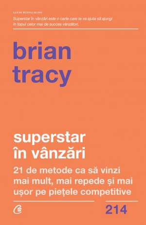 Superstar în vânzări de Brian Tracy