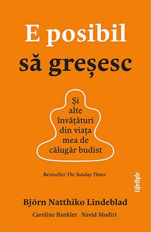 E POSIBIL SA GRESESC: SI ALTE INVATATURI DIN VIATA MEA DE CALUGAR BUDIST de Bjorn Nattniko