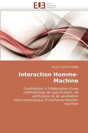 Interaction Homme-Machine de Meriem RIAHI CHEBBI