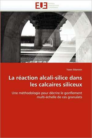 La Reaction Alcali-Silice Dans Les Calcaires Siliceux: Entre Ideaux Et Logique Commerciale de Yann Monnin