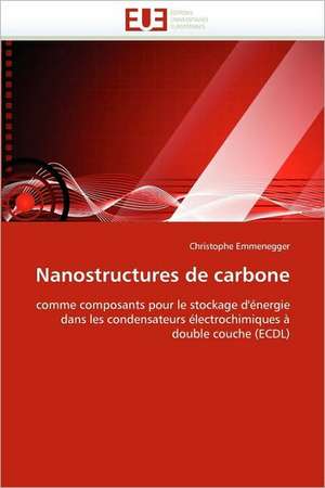 Nanostructures de Carbone: Bois / Bio-Polymere de Christophe Emmenegger