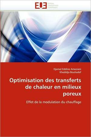 Optimisation des transferts de chaleur en milieux poreux de Djamel Eddine Ameziani