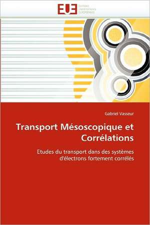 Transport Mesoscopique Et Correlations: Etude Asymptotique Et Simulation de Gabriel Vasseur