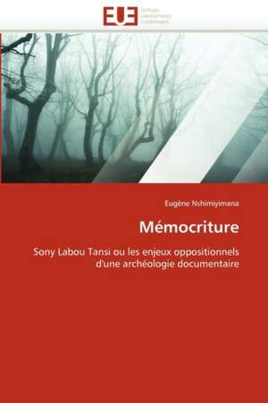 Memocriture: Une Evaluation Du Modele Riskmetrics de Eugène Nshimiyimana