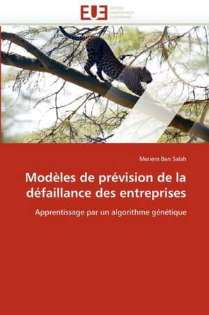 Modeles de Prevision de La Defaillance Des Entreprises: Une Evaluation Du Modele Riskmetrics de Meriem Ben Salah