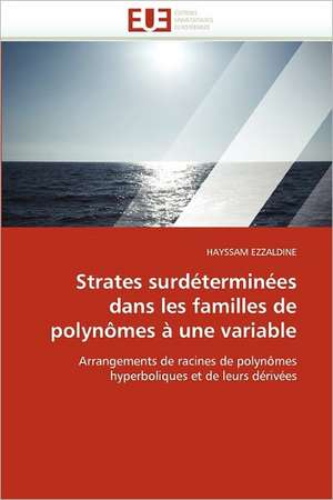 Strates Surdeterminees Dans Les Familles de Polynomes a Une Variable: de La Propriete A L''Application de HAYSSAM EZZALDINE