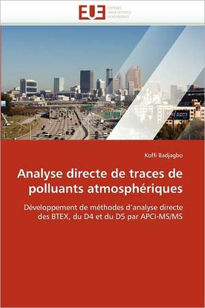 Analyse Directe de Traces de Polluants Atmospheriques: Symboles Et Fonctions Des Cadeaux Paternels de Koffi Badjagbo