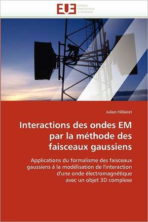 Interactions des ondes EM par la méthode des faisceaux gaussiens de Julien Hillairet