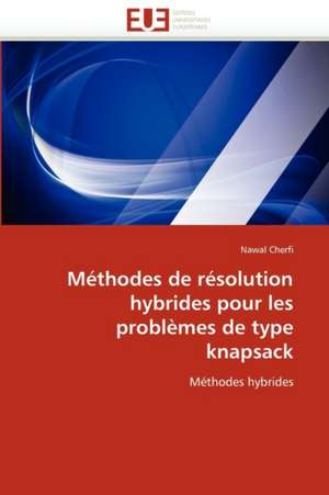 Méthodes de résolution hybrides pour les problèmes de type knapsack de Nawal Cherfi