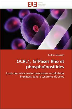 OCRL1, GTPases Rho et phosphoïnositides de Rodrick Montjean