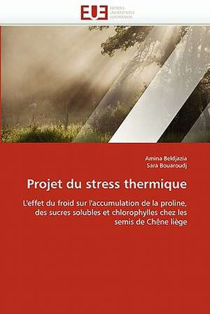 Projet du stress thermique de Amina Beldjazia