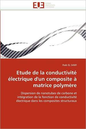 Etude de la conductivité électrique d'un composite à matrice polymère de Ihab El Sawi