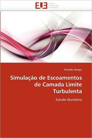 Simulação de Escoamentos de Camada Limite Turbulenta de Amadeu Borges