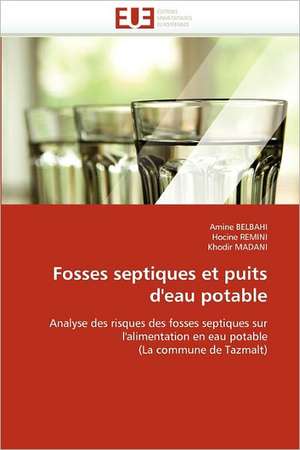 Fosses septiques et puits d'eau potable de Amine Belbahi