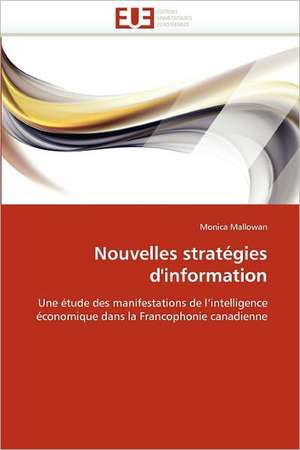 Nouvelles stratégies d''information de Monica Mallowan