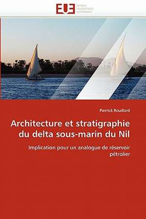 Architecture et stratigraphie du delta sous-marin du Nil de Pierrick Rouillard