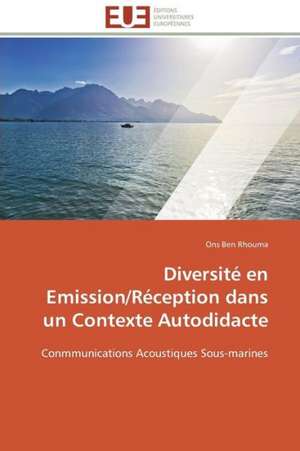 Diversite En Emission/Reception Dans Un Contexte Autodidacte: Cas de Pointe-Noire de Ons Ben Rhouma