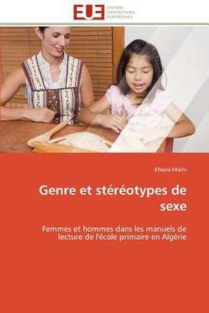 Genre Et Stereotypes de Sexe