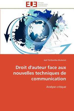 Droit D'Auteur Face Aux Nouvelles Techniques de Communication