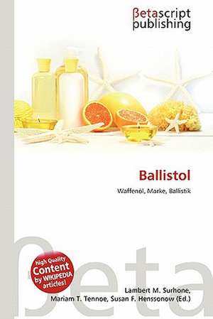 Ballistol de Lambert M. Surhone