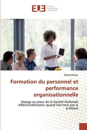 Formation du personnel et performance organisationnelle de Gérard Massu