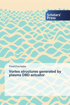 Vortex structures generated by plasma DBD actuator de Pavel Procházka