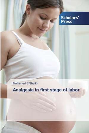 Analgesia in first stage of labor de Mohamed Elsheikh