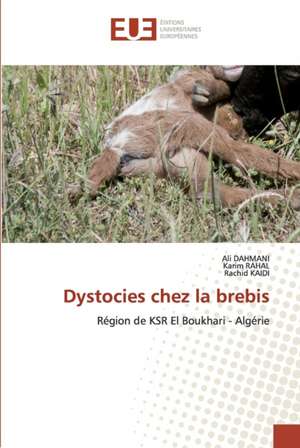 Dystocies chez la brebis de Ali Dahmani