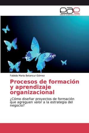 Procesos de formación y aprendizaje organizacional de Fabiola Maria Betancur Gómez