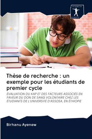 Thèse de recherche : un exemple pour les étudiants de premier cycle de Birhanu Ayenew