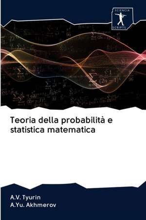 Teoria della probabilità e statistica matematica de A. V. Tyurin