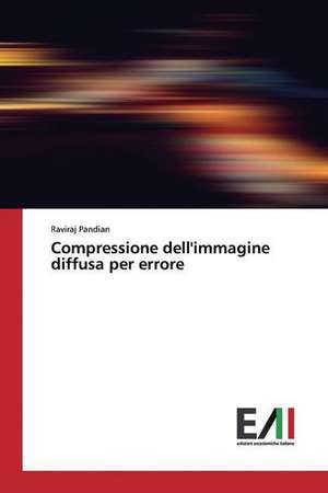 Compressione dell'immagine diffusa per errore de Raviraj Pandian