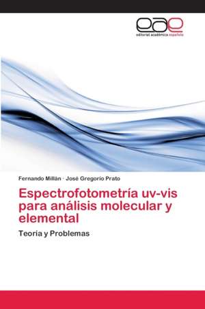 Espectrofotometría uv-vis para análisis molecular y elemental de Fernando Millán