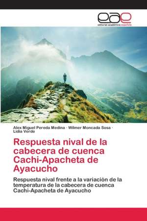 Respuesta nival de la cabecera de cuenca Cachi-Apacheta de Ayacucho de Alex Miguel Pereda Medina