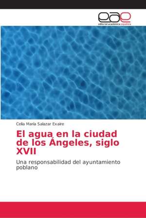 El agua en la ciudad de los Ángeles, siglo XVII de Celia María Salazar Exaire