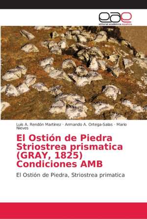 El Ostión de Piedra Striostrea prismatica (GRAY, 1825) Condiciones AMB de Luis A. Rendón Martínez