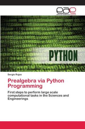 Prealgebra via Python Programming de Sergio Rojas