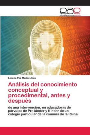 Análisis del conocimiento conceptual y procedimental, antes y después de Lorena Paz Muñoz Jara