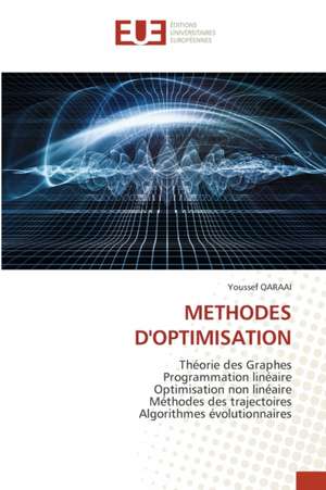 METHODES D'OPTIMISATION de Youssef Qaraai