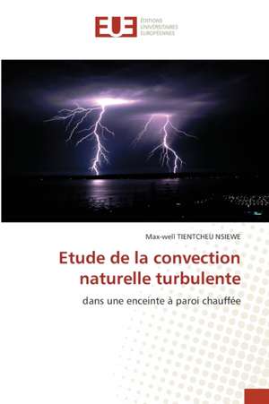 Etude de la convection naturelle turbulente de Max-Well Tientcheu Nsiewe