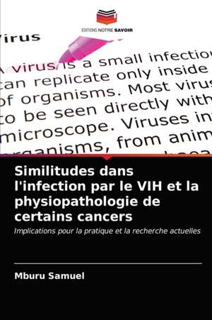 Similitudes dans l'infection par le VIH et la physiopathologie de certains cancers de Mburu Samuel