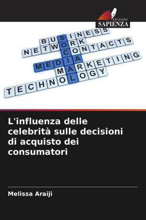 L'influenza delle celebrità sulle decisioni di acquisto dei consumatori de Melissa Araiji