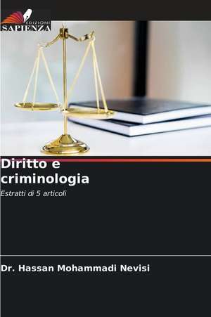 Diritto e criminologia de Hassan Mohammadi Nevisi