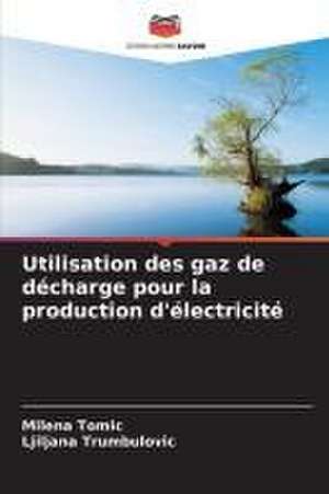 Utilisation des gaz de décharge pour la production d'électricité de Milena Tomic